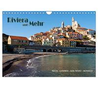 Riviera et autres - Nice, Cannes, San Remo, Monaco, Version française (Calendrier mural 2026 DIN A4 portrait), Calendrier CALVENDO mensuel