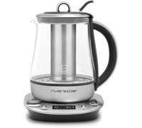 Riviera&Bar Théière électrique Sencha Zen BTH690 Inox et verre 6 programmes Écran LCD