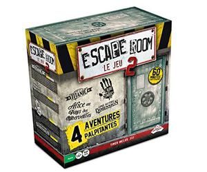 RIVIERA GAMES Escape Room Le Jeu 2 - Coffret 4 Aventures Coffret n°2