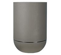 Bac a fleurs - RIVIERA - GRANIT TULIPE - Plastique - D50 x H71 cm - Gris Gris