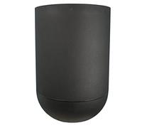 RiViERA Bac à fleurs Granit Tulipe Plastique D50 x H71 cm Noir