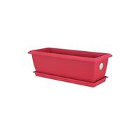Jardinière - RIVIERA - Evolution - 80 x 40 x H 32 cm - 64 L - Rouge