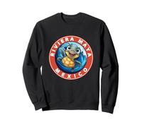 Riviera Maya Mexico Sourire Bébé Tortue de Mer Souvenir Sweatshirt