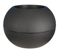 Riviera - Pot De Fleurs Boule - D50 - Noir Noir G