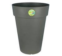Riviera Pot De Fleurs Soleilla - Rond - Ø 40 X 53 Cm - Gris Pailleté Gris