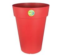 RIVIERA Pot de fleurs Soleilla - Rond - Ø 40 x 53 cm - Rouge