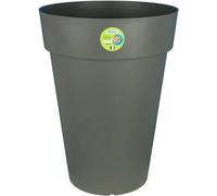 RIVIERA Pot de fleurs Soleilla - Rond - Ø 50 x 66 cm - Gris pailleté