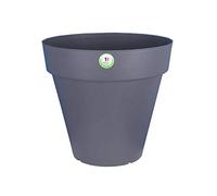 RIVIERA Pot de fleurs Soleilla - Rond - Ø 60 x 53,6 cm - Gris pailleté