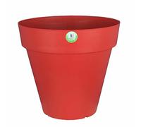 Pot de fleurs - RIVIERA - Soleilla Rond - Ø 60 x 53,6 cm - Rouge