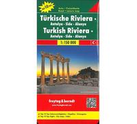 Riviera turque antalya side alanya 1/150000 - Collectif - Freytag Et Brendt - broché - Atlas / carte