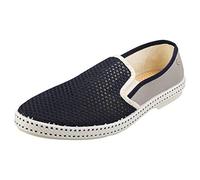 Rivieras Mocassins - Homme - Mocassins 20 Degrés Navy et Gris pour Homme - 42