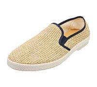 Rivieras Nudude Raffia Homme Beige Marine