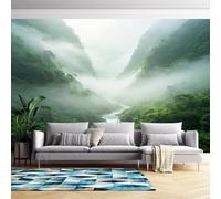 Rivière Du Canyon Papier Peint 3D Papier Peint Panoramique Pour Salon Art Moderne Intissé Affiche Murale D'Art Moderne Décoration Intérieure Personnalisée Non Autocollante Rivière Du Canyon 60