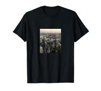 Rivière Est Ville De New York Brooklyn Manhattan Pont Ponts T-Shirt