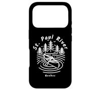 Rivière Saint-Paul Québec Canada Coque pour iPhone 17 Pro