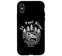 Rivière Saint-Paul Québec Canada Coque pour iPhone X/XS
