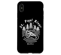Rivière Saint-Paul Québec Canada Coque pour iPhone XS Max