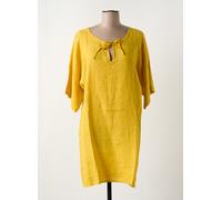 rivieres de lune robes femme de couleur jaune