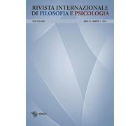 Rivista internazionale di filosofia e psicologia. Ediz. bilingue (2024) (Vol. 1)