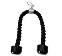 Rivotrance Attaches de câble de corde à triceps de 68,6 cm - Accessoires polyvalents pour machine à câble de gym à domicile - Attache à tirer vers le bas pour une meilleure remise en forme de poids