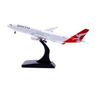 RIVPAHGQ Modèle Réduit Avion Avion Civil À L'échelle 9 Cm, 1/400, for Qantas, for Airbus A330-200 VH-EBN, Modèle Réduit d'avion Au Fini Exquis Kit Maquette Avion Échelle