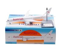 RIVPAHGQ Modèle Réduit Avion Avion De Ligne Civil Miniature De 31 Cm, Échelle 1/400, for Austrian Airlines, for Boeing B787-9 OE-LPL, Modèles Statiques Kit Maquette Avion Échelle