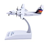 RIVPAHGQ Modèle Réduit Avion Maquette d'avion Moulée sous Pression for Air New Zealand Bombardier Dash8-Q100 ZK-Nez, Échelle 1:200, 22 Cm Kit Maquette Avion Échelle