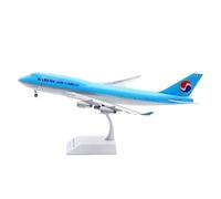 RIVPAHGQ Modèle Réduit Avion Maquette d'avion Ultra-réaliste De 35 Cm À L'échelle 1:200 for Boeing 747-400 HL7486 for Korean Air (avec Volets). Kit Maquette Avion Échelle(Flaps)