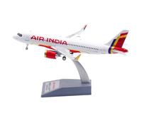 RIVPAHGQ Modèle Réduit Avion Modèle d'avion 18 Cm Boutique Haute Simulation Échelle 1:200 for Air India for Airbus A320NEO VT-RTN Kit Maquette Avion Échelle