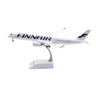 RIVPAHGQ Modèle Réduit Avion Modèle d'avion 32 Cm, Finition Exquise, 1/200, for Finnair, for Airbus A350-900XWB Oh-LWS, Réplique d'avion Kit Maquette Avion Échelle