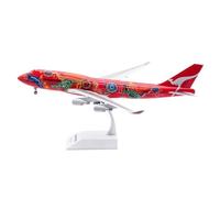 RIVPAHGQ Modèle Réduit Avion Modèle d'avion 32 Cm, Finition Exquise, 1/200, for Qantas, Réplique d'avion for Boeing B747-400 VH-OEJ Kit Maquette Avion Échelle