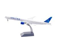 RIVPAHGQ Modèle Réduit Avion Modèle d'avion 36 Cm, Finition Exquise, Échelle 1/200, for United Airlines, Réplique for Boeing 777-300 N2251U Kit Maquette Avion Échelle