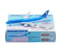 RIVPAHGQ Modèle Réduit Avion Modèle d'avion Civil De 19 Cm, Simulation De Boutique, Échelle 1/400, for Korean Air for Boeing B747-8i HL7638 en Alliage Kit Maquette Avion Échelle(Regular)