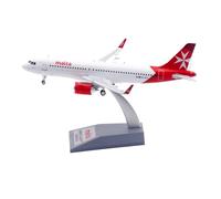 RIVPAHGQ Modèle Réduit Avion Modèle d'avion De 18 Cm, Finition Exquise, 1/200, for Air Malta, Réplique for L'Airbus A320NEO 9H-NEG Kit Maquette Avion Échelle