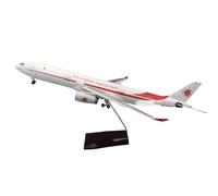 RIVPAHGQ Modèle Réduit Avion Modèle d'avion De Ligne Civil Air Algérie 47 Cm, 1/135, for Airbus A330, Répliques D'avions À L'échelle Kit Maquette Avion Échelle(NO Light)