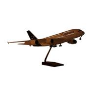 RIVPAHGQ Modèle Réduit Avion Modèle d'avion De Ligne Civil De Simulation 1/85 47 Cm Lufthansa for Airbus A380, Répliques D'avions À L'échelle Kit Maquette Avion Échelle(with Light)