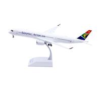 RIVPAHGQ Modèle Réduit Avion Modèle d'avion De Ligne Miniature 32 Cm, Échelle 1:200, for South African Airways A350-900 ZS-SDF. Répliques D'avions Miniatures. Kit Maquette Avion Échelle