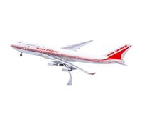 RIVPAHGQ Modèle Réduit Avion Modèle d'avion De Passagers Miniature 35 Cm 1:200 for Air India B747-400 VT-ESO, Volets, Répliques D'avions À L'échelle Kit Maquette Avion Échelle(Regular)