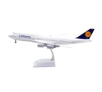 RIVPAHGQ Modèle Réduit Avion Modèle d'avion Miniature 38 Cm 1:200 for Lufthansa for Boeing B747-8 D-ABYR Réplique d'avion Civil Kit Maquette Avion Échelle