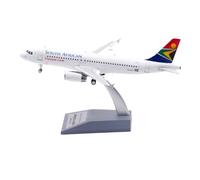 RIVPAHGQ Modèle Réduit Avion Modèle d'avion Miniature De 18 Cm À L'échelle 1:200 for South African Airways Réplique d'avion Civil for Airbus A320 ZS-SZC Kit Maquette Avion Échelle