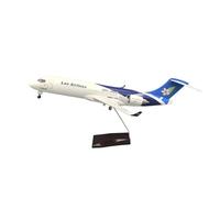RIVPAHGQ Modèle Réduit Avion Modèle d'avion Moulé sous Pression À L'échelle 1/70, 47 Cm Collection De Simulation d'avion De Passagers C909 for Lao Airlines Kit Maquette Avion Échelle(with Light)