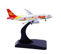 RIVPAHGQ Modèle Réduit Avion Modèle d'avion Moulé sous Pression Beijing Capital Airlines A319 B-6245, Échelle 1:400, 8 Cm, en Métal Fini, avec Support Kit Maquette Avion Échelle