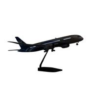 RIVPAHGQ Modèle Réduit Avion Modèle Réduit d'avion Moulé sous Pression À L'échelle 1/130, 43 Cm for Oman Air for Boeing 787, Réplique d'avion De Ligne Kit Maquette Avion Échelle(with Light)
