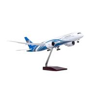 RIVPAHGQ Modèle Réduit Avion Modèle Réduit d'avion Moulé sous Pression À L'échelle 1/130, 43 Cm for Oman Air for Boeing 787, Réplique d'avion De Ligne Kit Maquette Avion Échelle(NO Light)