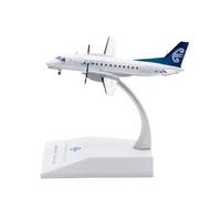 RIVPAHGQ Modèle Réduit Avion Modèle Réduit d'avion Moulé sous Pression en Alliage Fini, 9 Cm, for Air New Zealand Saab 340A ZK-NLP, Échelle 1:200 Kit Maquette Avion Échelle