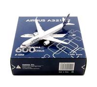RIVPAHGQ Modèle Réduit Avion Modèles d'avion Moulés sous Pression À L'échelle 11 Cm 1/400 for Lufthansa for Airbus A321neo D-AIEQ Kit Maquette Avion Échelle