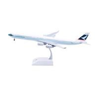RIVPAHGQ Modèle Réduit Avion Réplique d'avion Cathay Pacific Airways A340-600 B-HQC 37 Cm, Échelle 1:200, Modèle d'avion De Ligne Très Détaillé Kit Maquette Avion Échelle