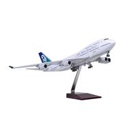 RIVPAHGQ Modèle Réduit Avion Réplique d'avion Civil Air New Zealand À L'échelle 1/150, 47 Cm, for Boeing 747, Modèle d'avion for Exposition Aéronautique Kit Maquette Avion Échelle(NO Light)