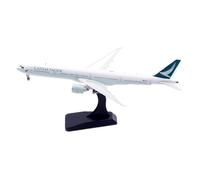 RIVPAHGQ Modèle Réduit Avion Réplique d'avion en Alliage De 18 Cm, Échelle 1:400 Modèles D'avions Civils for Cathay Pacific B777-300ER B-KQZ B-KQM Kit Maquette Avion Échelle(B-KQZ)