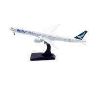 RIVPAHGQ Modèle Réduit Avion Réplique d'avion en Alliage De 18 Cm, Échelle 1:400 Modèles D'avions Civils for Cathay Pacific B777-300ER B-KQZ B-KQM Kit Maquette Avion Échelle(B-KQM)